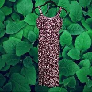 5 for $25🔥Justice Floral Pink Jumpsuit Romper Girls Large (12-14)